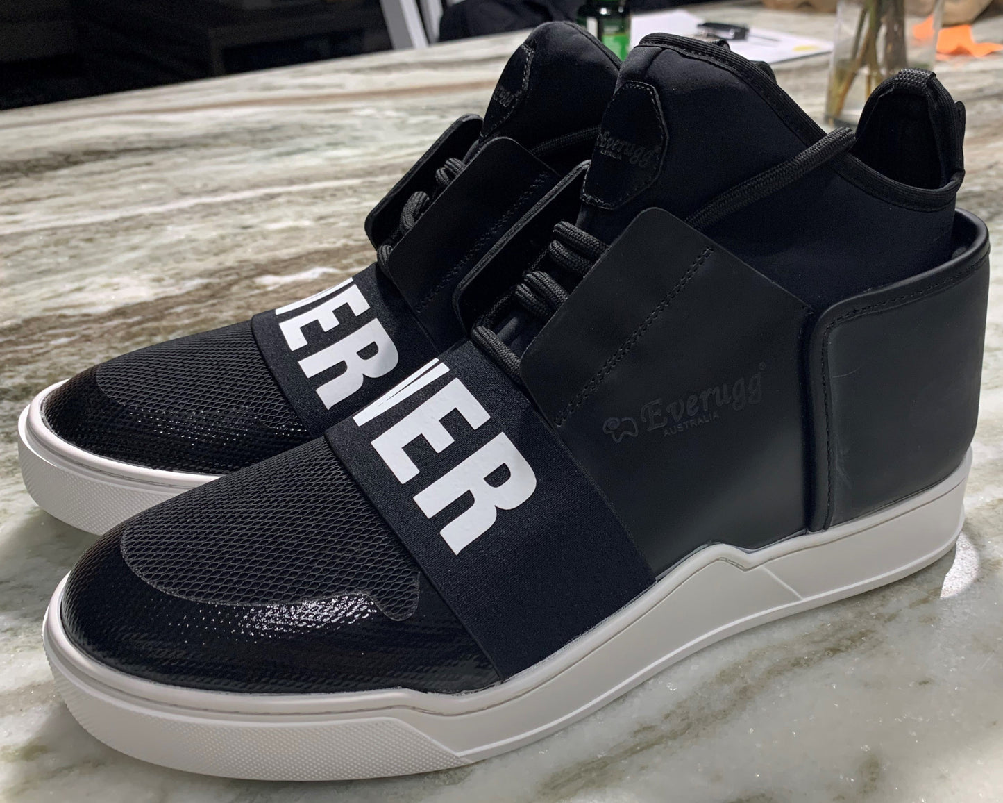 TREADS Limited Edition Designer Sneakers with Programmable Animated Graphics and Text